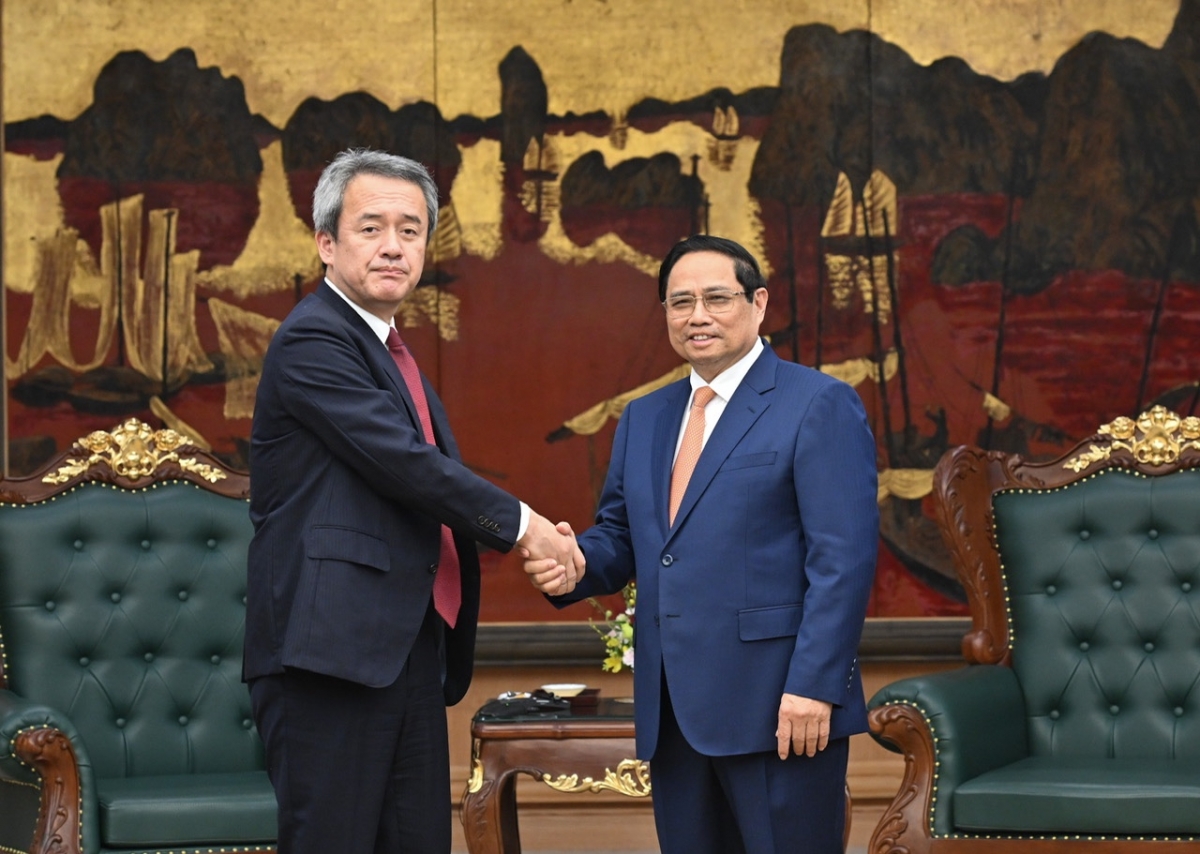 Thủ tướng Phạm Minh Chính tiếp Tổng Giám đốc Tập đoàn Marubeni