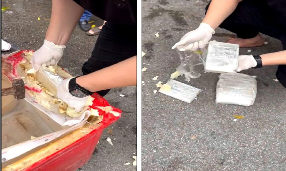 thu giu gan 1,3 kg ma tuy heroine va ma tuy da o bac ninh hinh anh 1