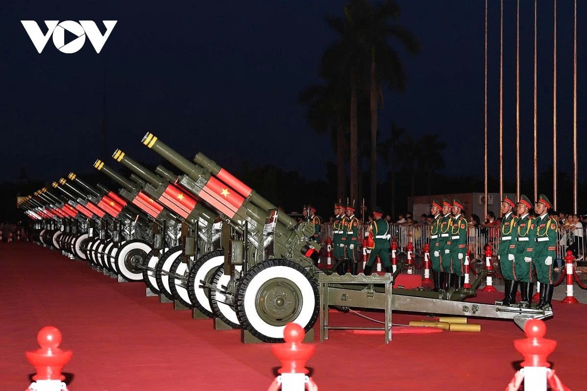 artillery conducts live firing rehearsal ahead of national day ceremony picture 1