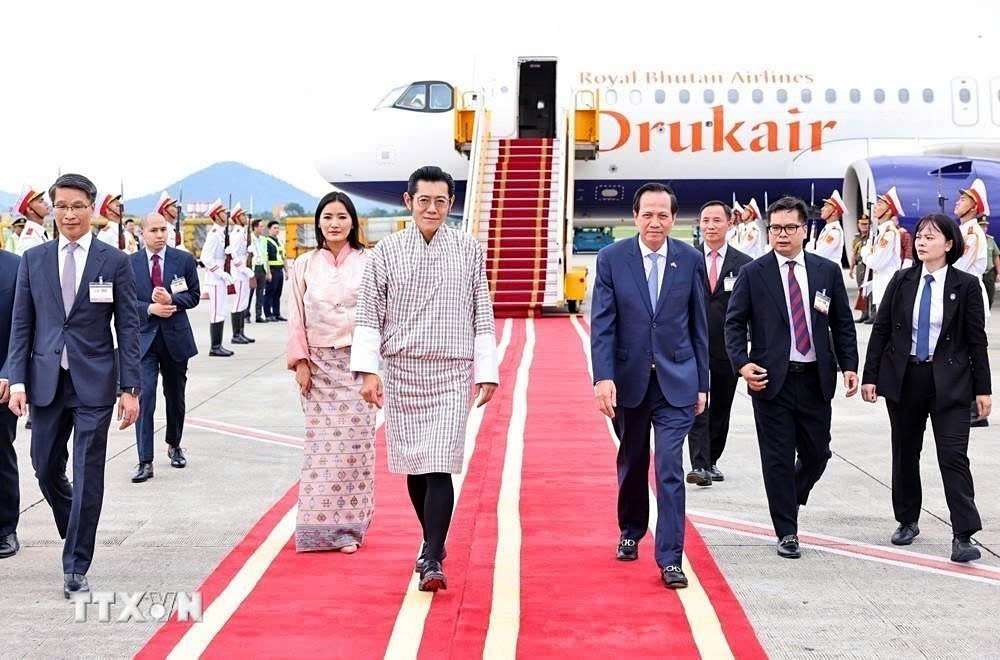 bhutanese king and queen s state visit to vietnam in the spotlight picture 1 bhutanese king and queen s state visit to vietnam in the spotlight picture 1