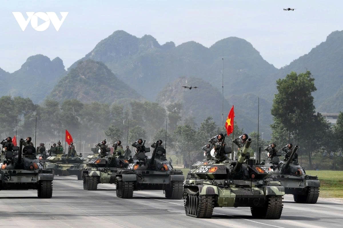 modern military equipment mobilised for rehearsal ahead of national day parade picture 1 modern military equipment mobilised for rehearsal ahead of national day parade picture 1