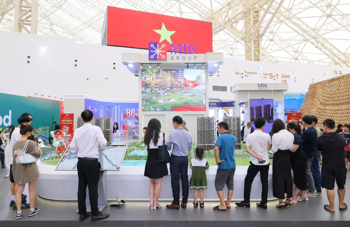 An tuong mik group tai trien lam thanh tuu Dat nuoc hinh anh 1