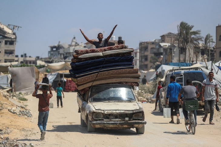 hamas dong y ke hoach ngung ban gaza hinh anh 1