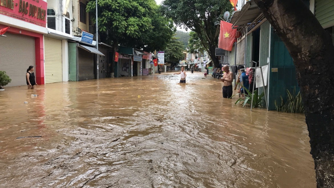 son la thanh lap so chi huy phia truoc de ung pho voi bao lu, ngap ung tren dia ban hinh anh 15