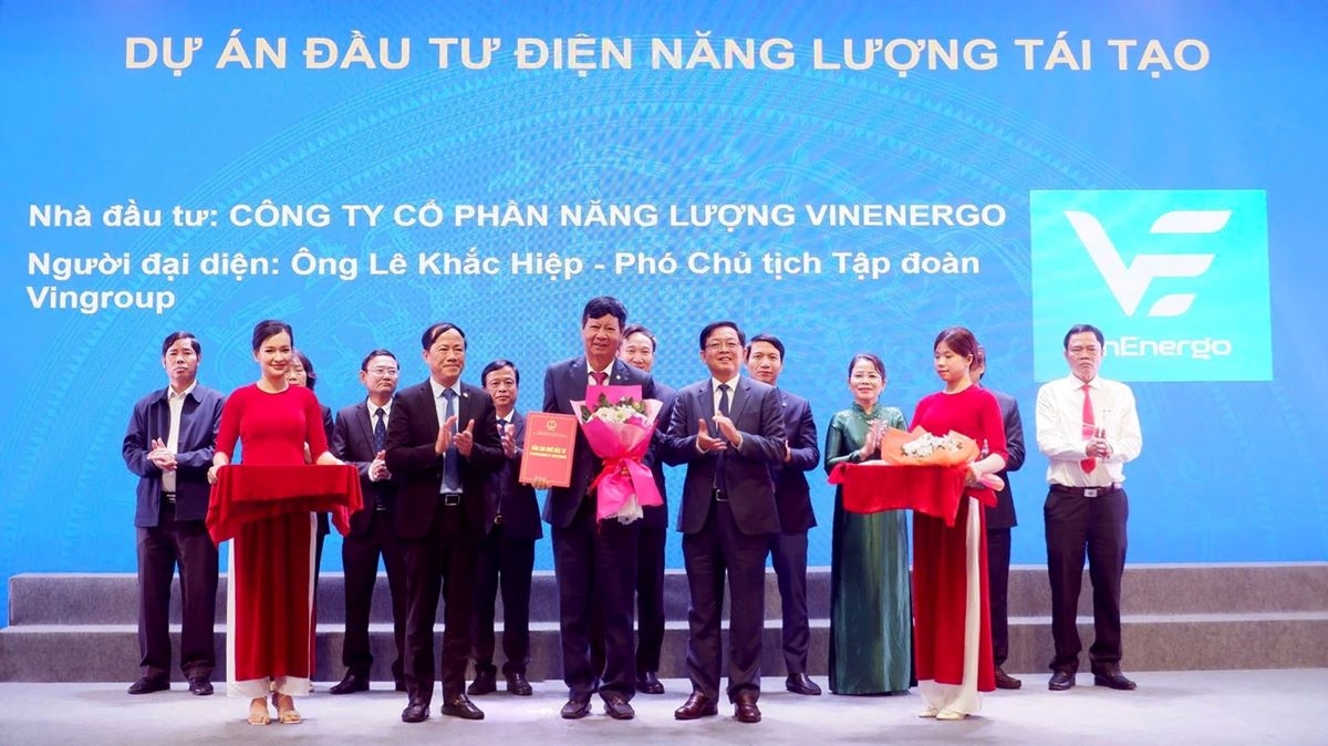 ubnd tinh gia lai va vinenergo ky ket hop tac phat trien dien nang luong tai tao hinh anh 1