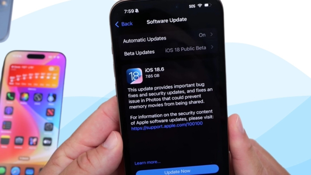 nhiều người dùng iphone than phiền sau khi cập nhật ios 18.6 hình ảnh 1 nhieu nguoi dung iphone than phien sau khi cap nhat ios 18.6 hinh anh 1