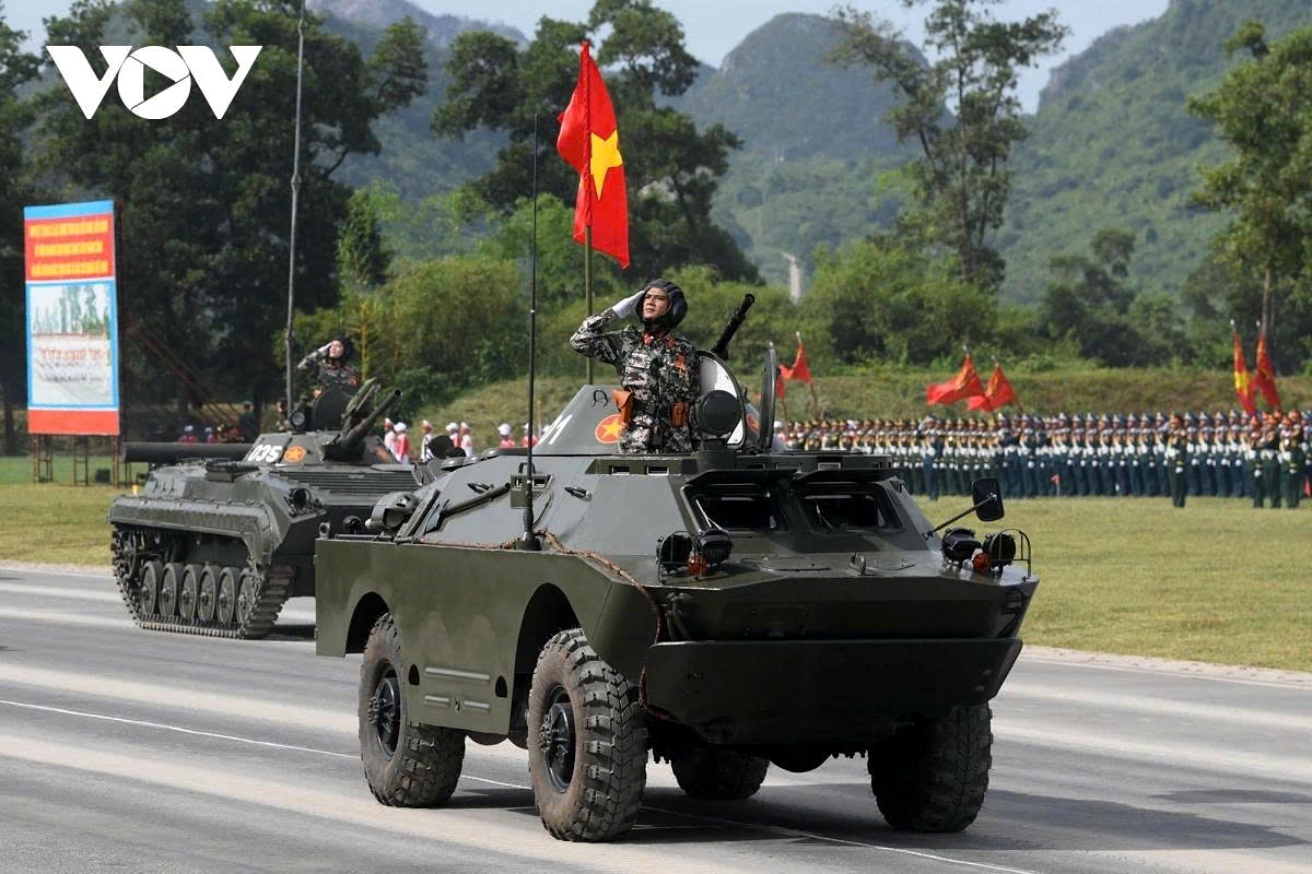 modern military equipment mobilised for rehearsal ahead of national day parade picture 5 modern military equipment mobilised for rehearsal ahead of national day parade picture 5