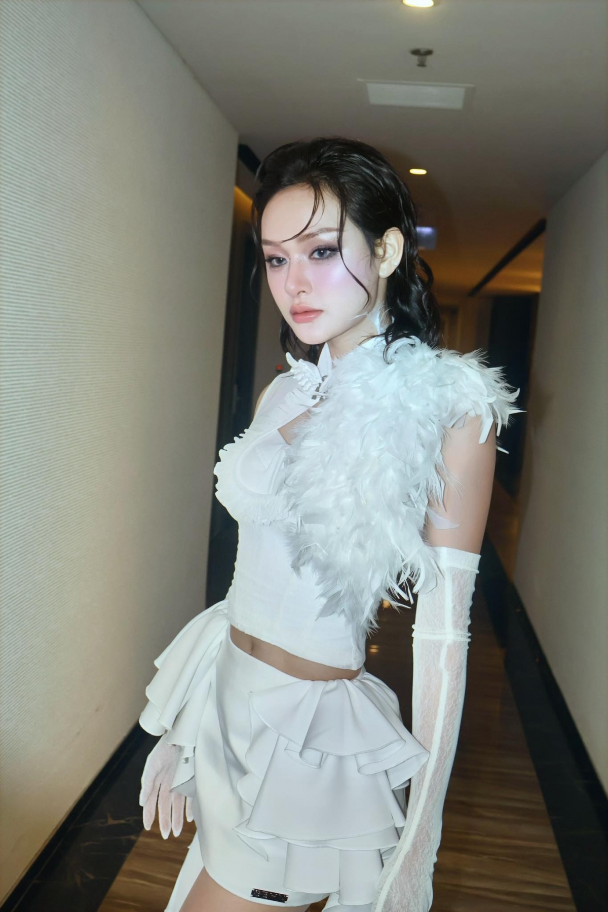 sao viet 18 8 ngo thanh van nhieu dem thuc trang khi nuoi con bang sua me hinh anh 6
