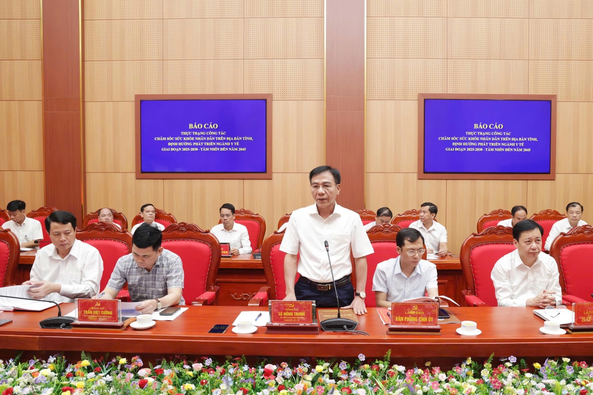 bí thư tỉnh ủy phú thọ yêu cầu ngành y tế tạo đột phá toàn diện trong khám chữa bệnh hình ảnh 2 bi thu tinh uy phu tho yeu cau nganh y te tao dot pha toan dien trong kham chua benh hinh anh 2