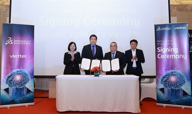 dassault systèmes, viettel partner to drive vietnam s high-tech growth picture 1 dassault systemes, viettel partner to drive vietnam s high-tech growth picture 1