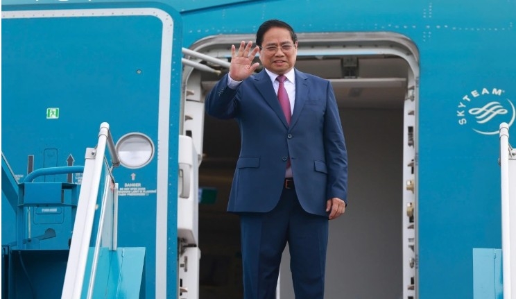 pm chinh departs hanoi for shanghai cooperation organization summit picture 1 pm chinh departs hanoi for shanghai cooperation organization summit picture 1