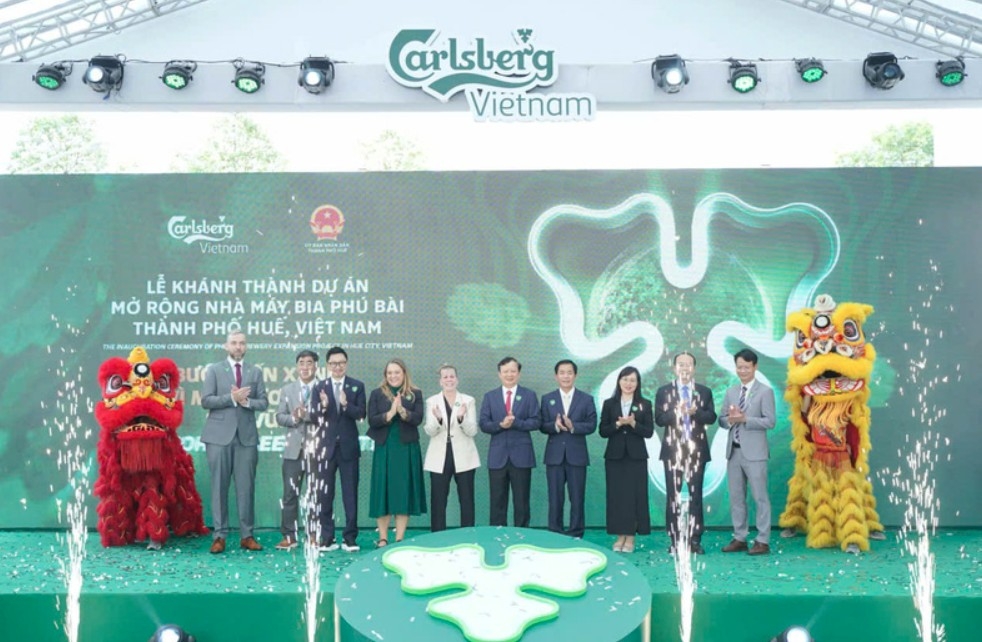 carlsberg vietnam inaugurates expanded phu bai brewery in hue picture 1 carlsberg vietnam inaugurates expanded phu bai brewery in hue picture 1