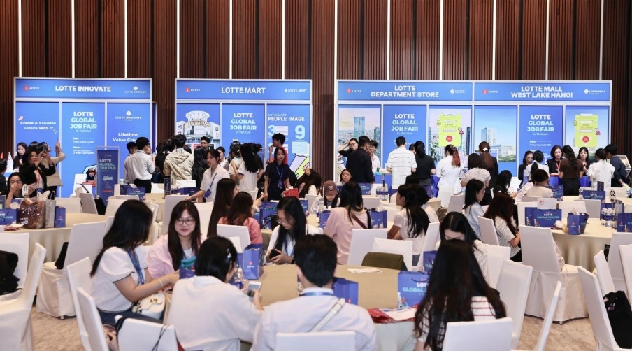 lotte launches major recruitment drive in vietnam picture 1 lotte launches major recruitment drive in vietnam picture 1
