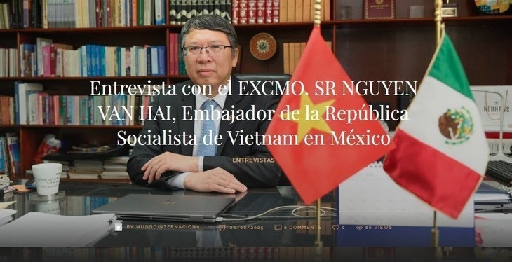 vietnam, mexico should advance ties to new stage ambassador picture 1 vietnam, mexico should advance ties to new stage ambassador picture 1
