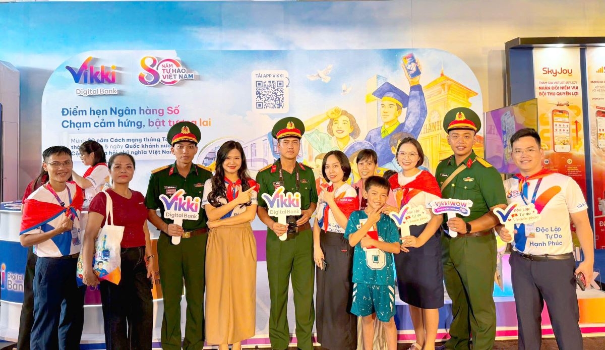 Mở tài khoản Vikki An sinh - Nhận quà mừng Quốc khánh