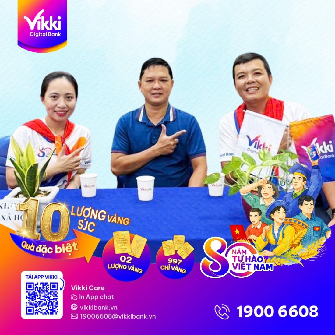vikki tang vang sjc, chi vang cho khach hang mo tai khoan an sinh hinh anh 1
