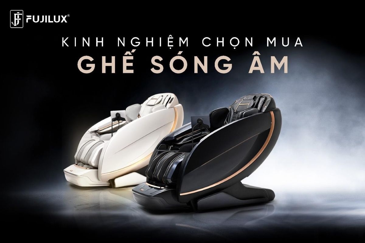 Kinh nghiệm chọn ghế Massage sóng âm 2025