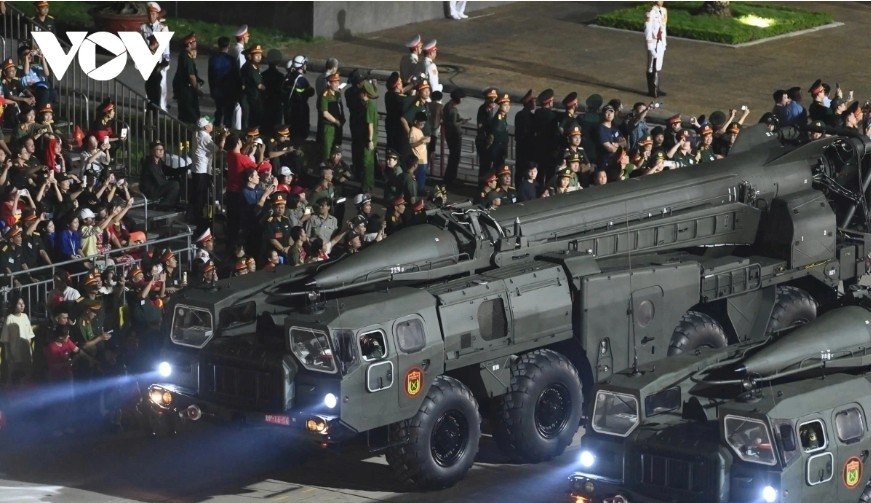 close-up of military hardware at state-level parade rehearsal for national day picture 4 close-up of military hardware at state-level parade rehearsal for national day picture 4