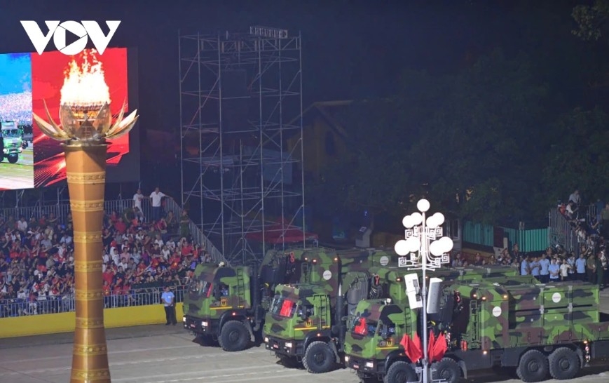 close-up of military hardware at state-level parade rehearsal for national day picture 5 close-up of military hardware at state-level parade rehearsal for national day picture 5