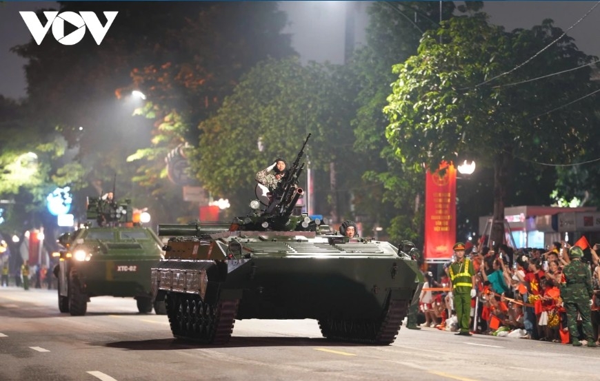 close-up of military hardware at state-level parade rehearsal for national day picture 13 close-up of military hardware at state-level parade rehearsal for national day picture 13