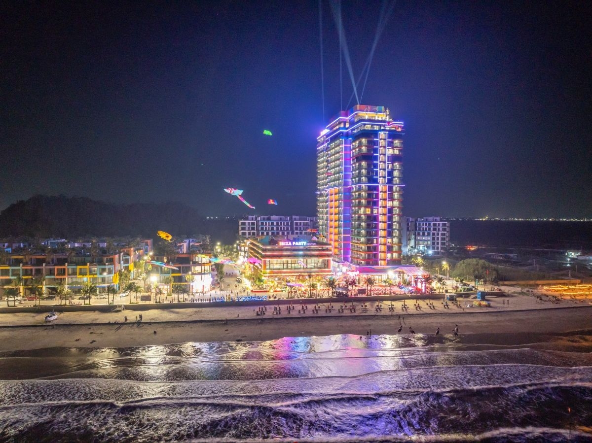 Miền Bắc lần đầu tiên xuất hiện "Thành phố không ngủ" bên biển