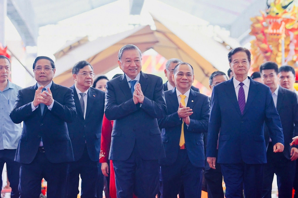 vingroup khanh thanh, khoi cong 6 cong trinh trong diem mung 80 nam quoc khanh hinh anh 1