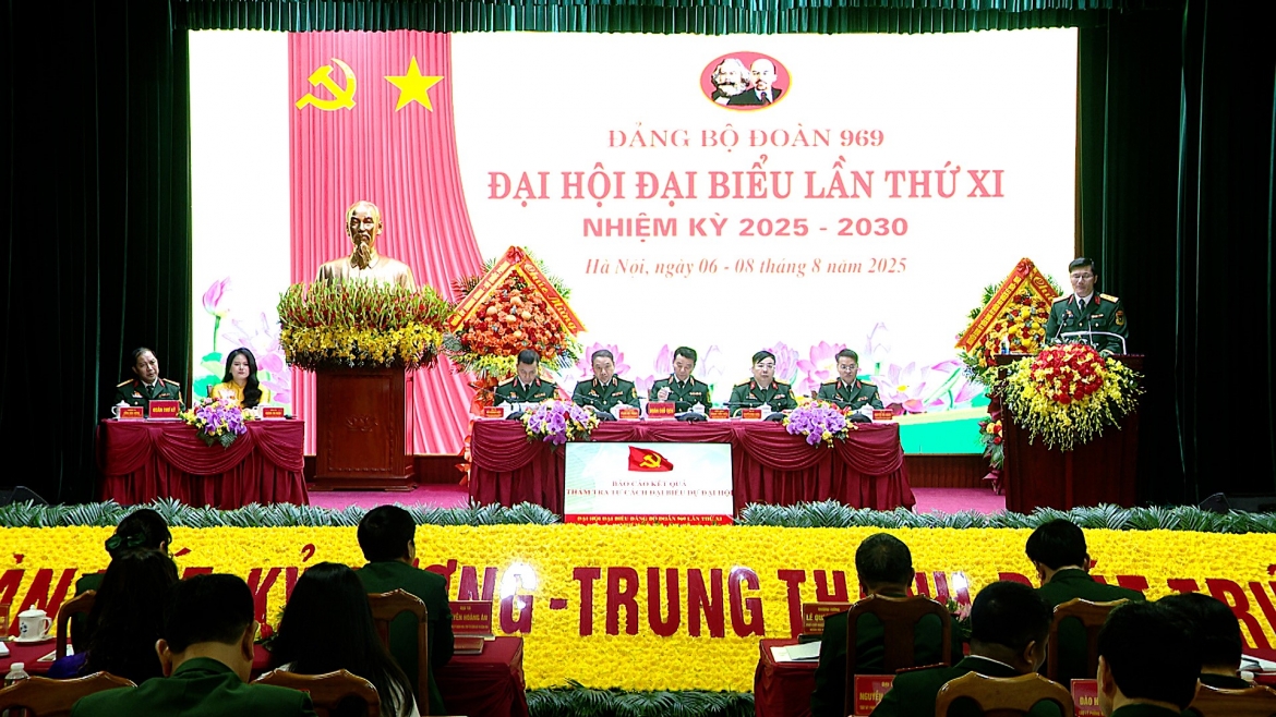 Dai hoi Dang bo Doan 969 lan thu xi, nhiem ky 2025-2030 hinh anh 1
