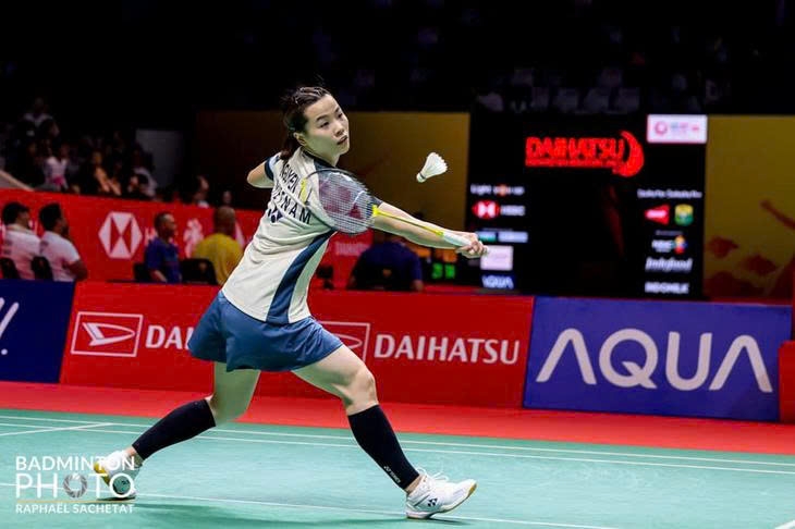 thuy linh ends bwf world championships campaign in round of 16 picture 1 thuy linh ends bwf world championships campaign in round of 16 picture 1