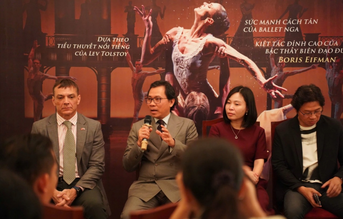 eifman ballet to bring masterpiece anna katerina to vietnam picture 1 eifman ballet to bring masterpiece anna katerina to vietnam picture 1