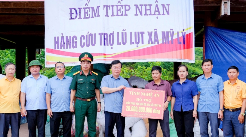 Nghệ An phân bổ 500 tỷ đồng khắc phục hậu quả thiên tai