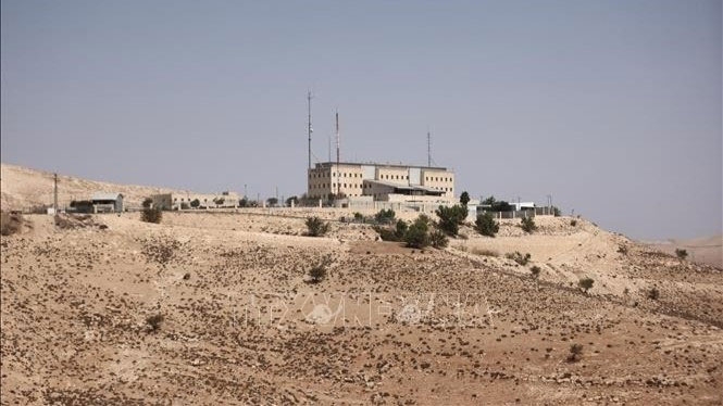 eu len an viec israel pha huy mot truong hoc o bo tay hinh anh 1
