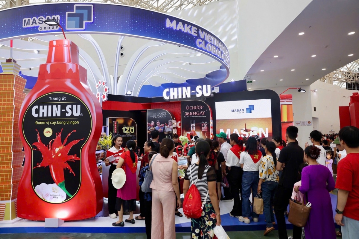 Masan giới thiệu nhiều thương hiệu mạnh tại Triển lãm Thành tựu 80 năm của đất nước