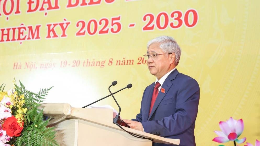 Ong Do van chien giu chuc bi thu Dang uy co quan Uy ban trung uong mttq viet nam hinh anh 1