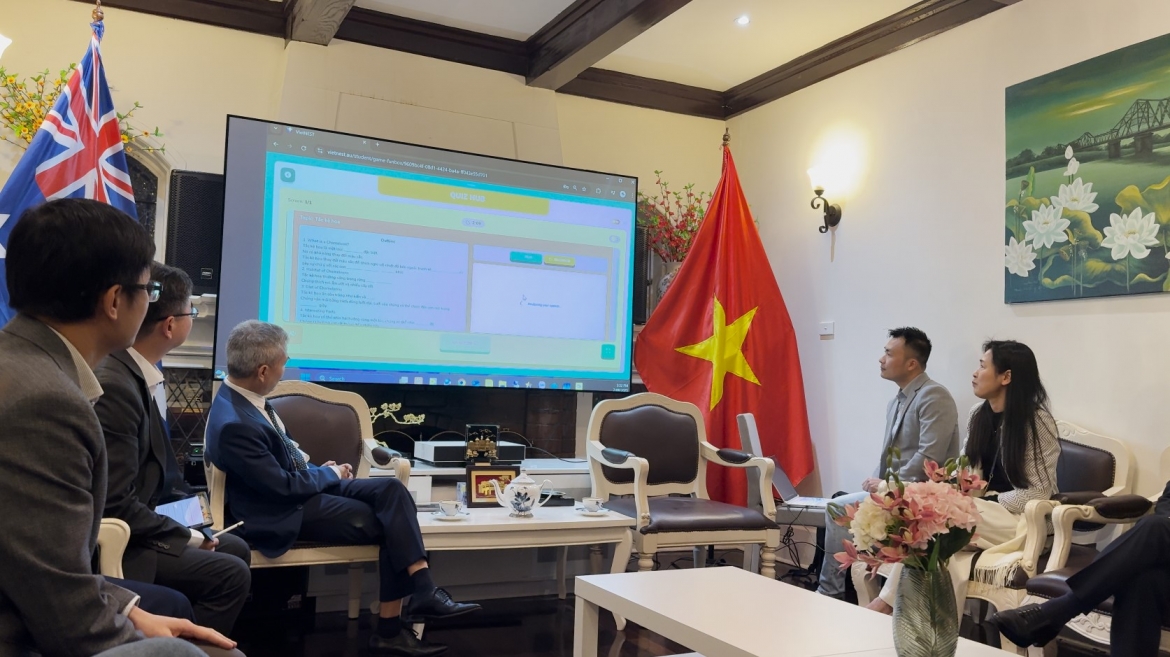 ra mat nen tang day tieng viet cho tre em o nuoc ngoai hinh anh 1