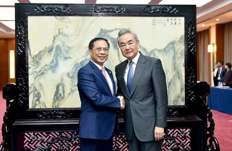 vietnamese fm meets chinese, lao counterparts on mlc sidelines picture 2
