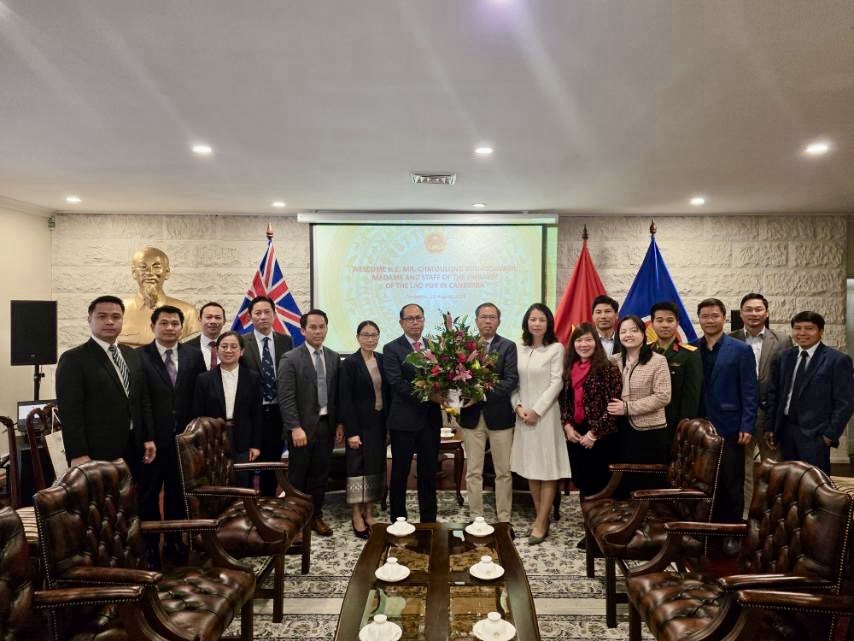 Đại sứ Lào tại Australia chúc mừng Quốc khánh Việt Nam