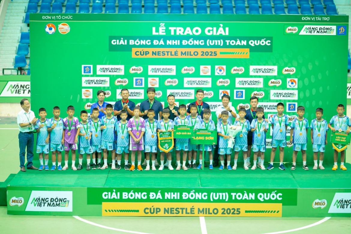 u11 hung yen lan dau vo dich giai bong da nhi dong toan quoc - cup nestle milo 2025 hinh anh 5