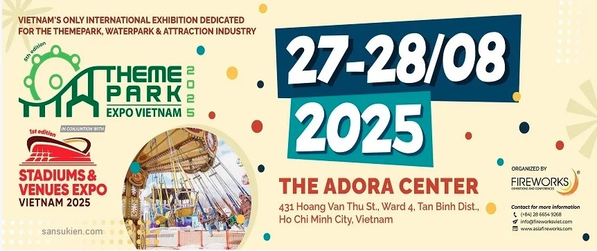 100 local and foreign enterprises to attend theme park vietnam expo 2025 picture 1 100 local and foreign enterprises to attend theme park vietnam expo 2025 picture 1