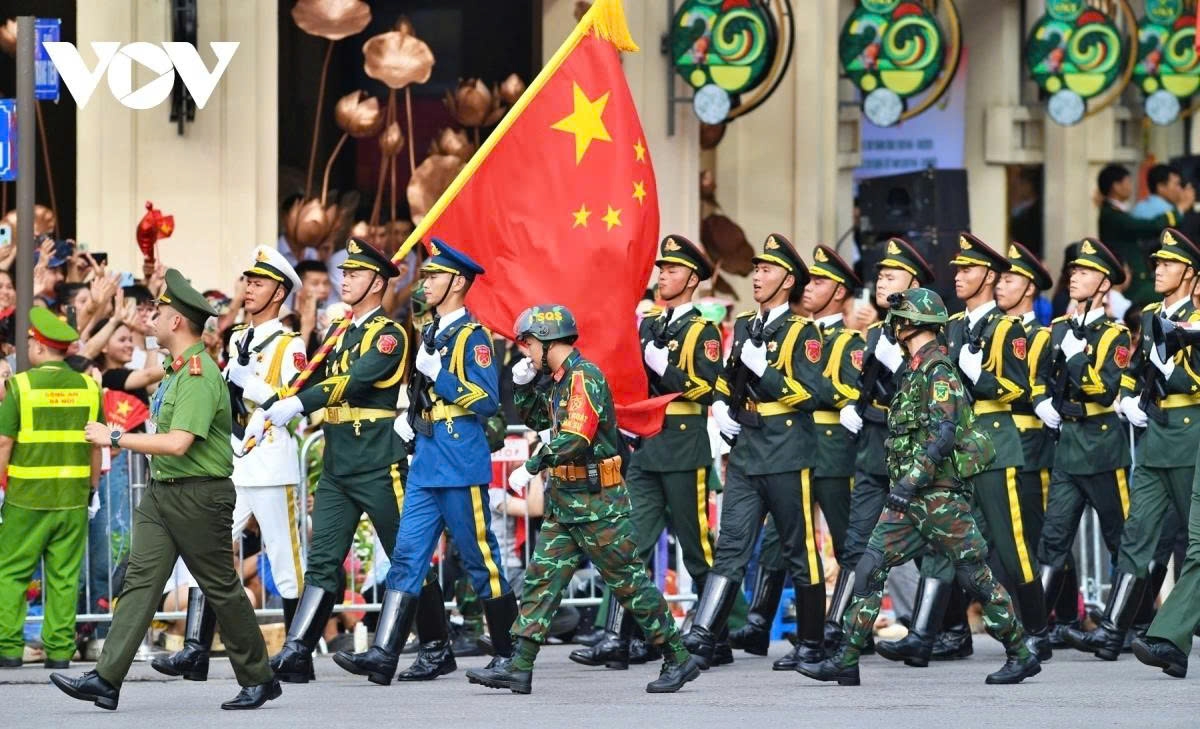 foreign military contingents warmly welcomed in hanoi picture 2 foreign military contingents warmly welcomed in hanoi picture 2