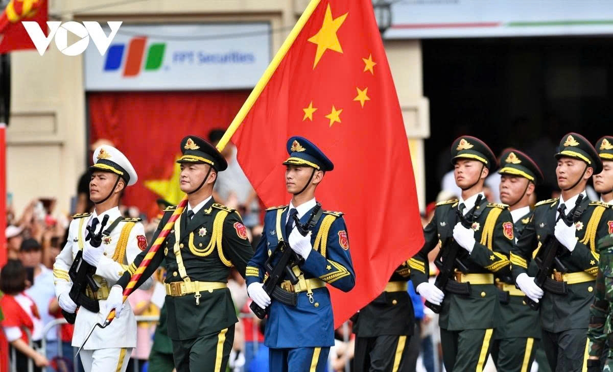 foreign military contingents warmly welcomed in hanoi picture 3 foreign military contingents warmly welcomed in hanoi picture 3