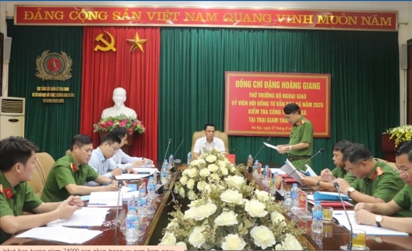 Deputy FM inspects amnesty preparations ahead of 80th National Day