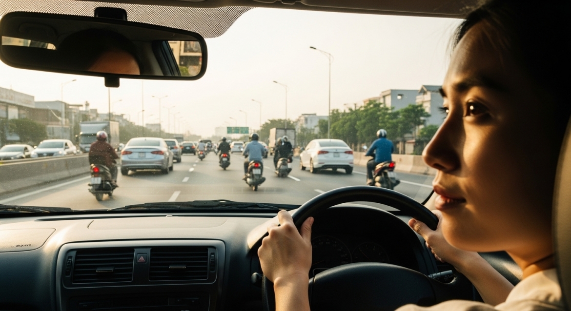 Giữ bình tĩnh khi lái xe trên cao tốc, dễ mà không dễ