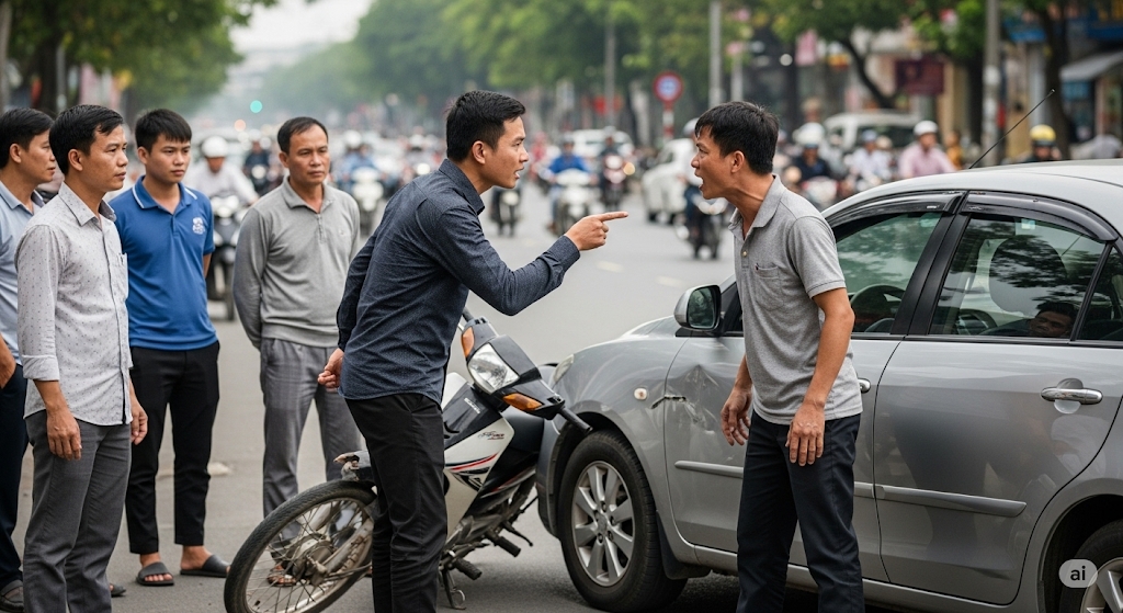 khi giao thong tro thanh noi trut gian hinh anh 2