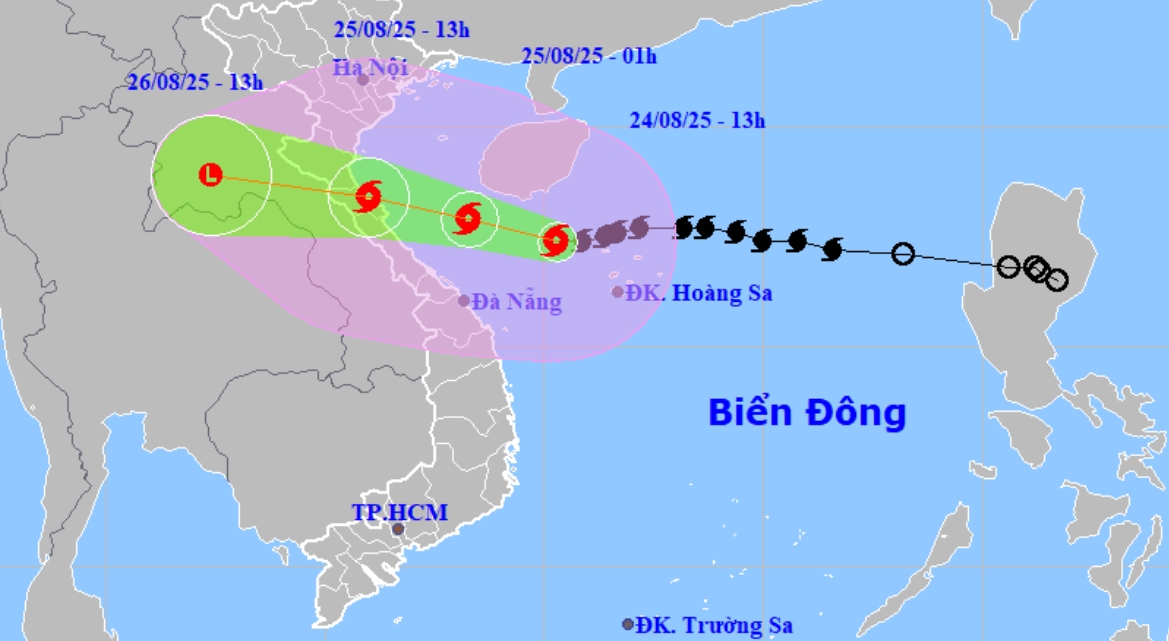Hà Tĩnh lập Sở Chỉ huy ứng phó bão số 5