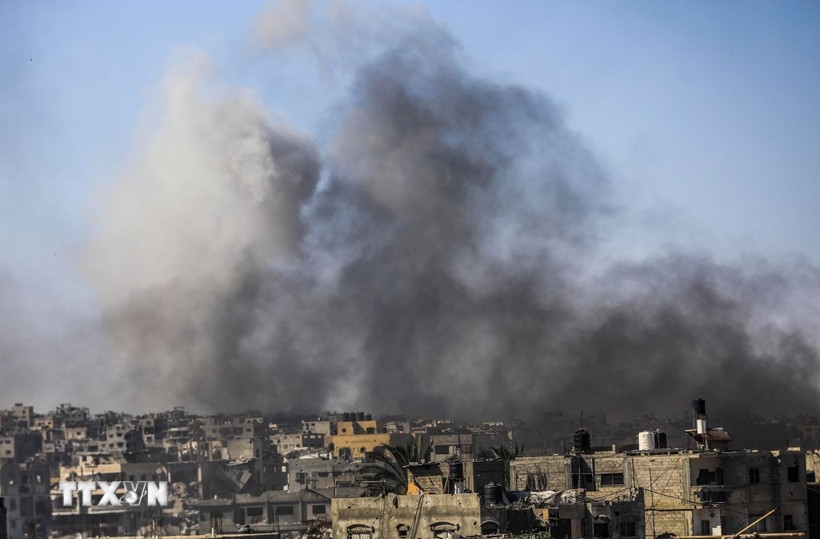 thoa thuan ngung ban gaza israel yeu cau trao tra tat ca 50 con tin hinh anh 1
