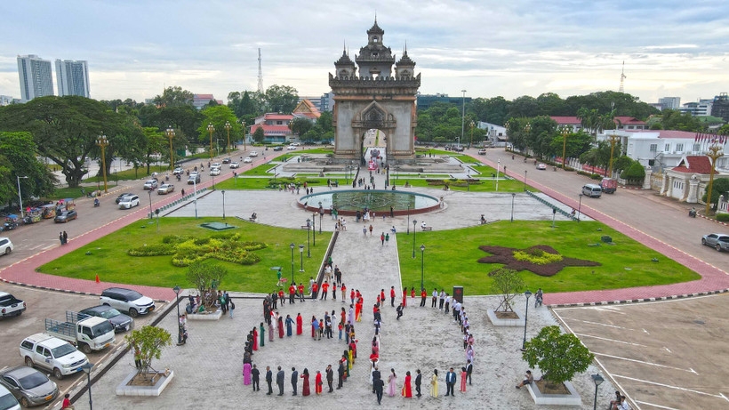 Vietnamese people in Laos celebrate 80th National Day with pride, gratitude