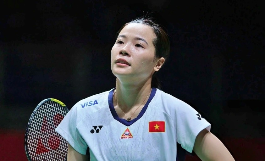 thuy linh beats ratchanok intanon at world badminton championship picture 1