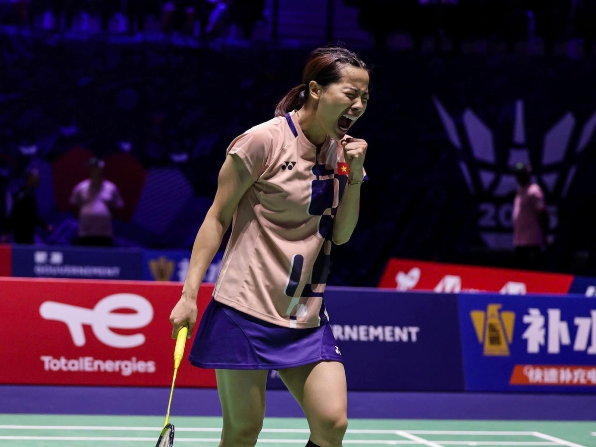 vietnam s top shuttler advances to round of 16 at world badminton championships picture 1 vietnam s top shuttler advances to round of 16 at world badminton championships picture 1