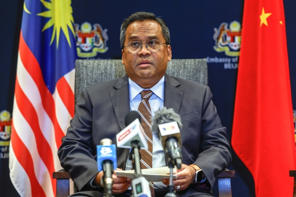 Đại sứ Malaysia tại Trung Quốc Datuk Norman Muhamad trả lời báo giới ngày 30/8/2025. Đại sứ Malaysia tại Trung Quốc Datuk Norman Muhamad trả lời báo giới ngày 30/8/2025.