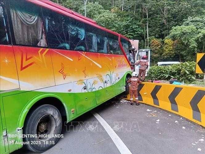 vietnamese tourists unharmed in bus accident in malaysia picture 1